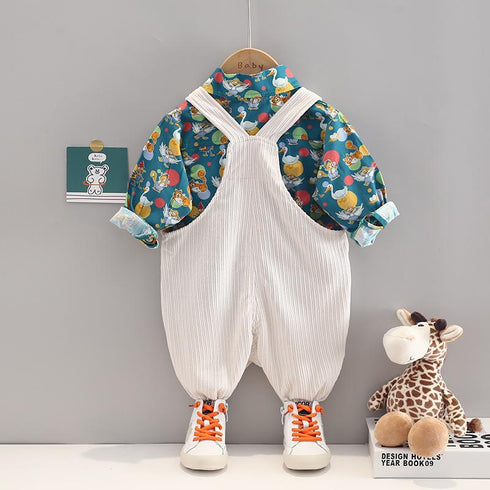 Children's Spring and Autumn Two-Piece Set